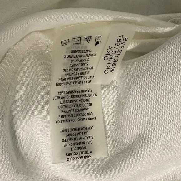 Calvin Klein Woman's OX Sleeveless Multicolor Top Sheer Lined‎ Spring colorful - Picture 4 of 8